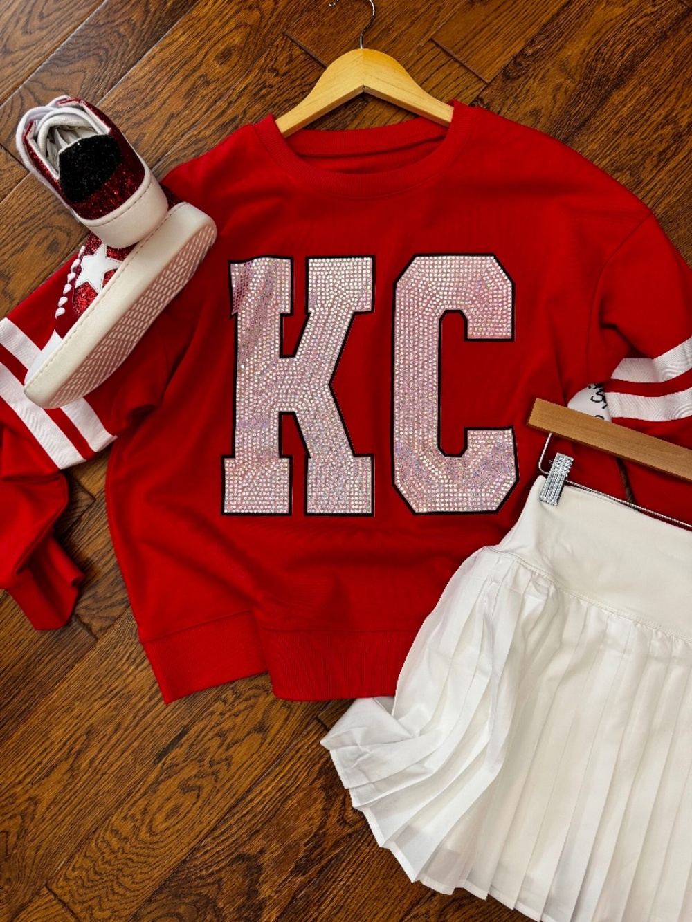Varsity Jersey KC Bling size M